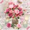 16 Bundles Artificial Silk Peonies – Faux Flower Bouquet for Table Centerpieces, Wedding, Party, Boho Home & Office Décor (Rose Red & Pink)